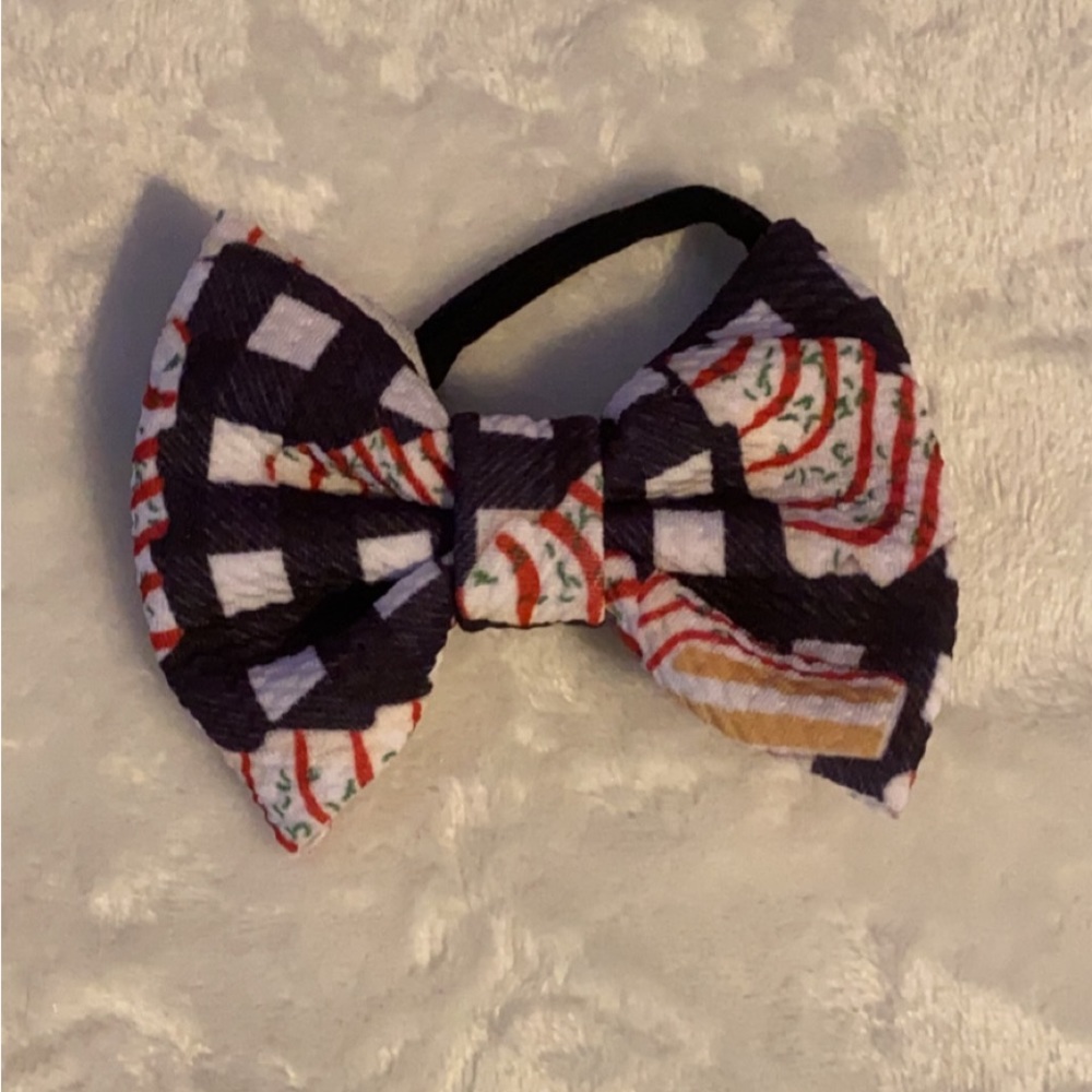 Nylon headband bows